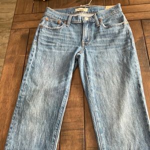 Madewell low rise perfect vintage jean